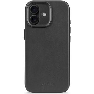 Decoded Coque iPhone 17 Coque arrière en Cuir Véritable Anti-Chocs - Noir