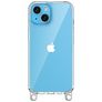Mobigear Bungy Coque iPhone 15 Coque arrière Rigide - Argent