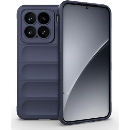 Mobigear Bumpy Coque Xiaomi 15 Coque arrière en TPU Souple - Dark Blue