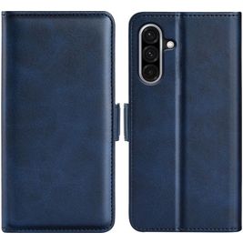 Mobigear Slim Magnet Housse Samsung Galaxy A36 Etui Porte-Monnaie - Dark Blue