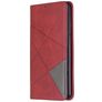 Mobigear Rhombus Slim Housse Xiaomi Redmi Note 8 Etui - Rouge