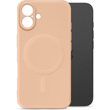 My Style Protective Flex Coque iPhone 16 Plus MagSafe Coque arrière en TPU Souple - Soft Pink