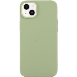 Mobigear Colors Coque iPhone 14 Coque arrière en TPU Souple - Vert