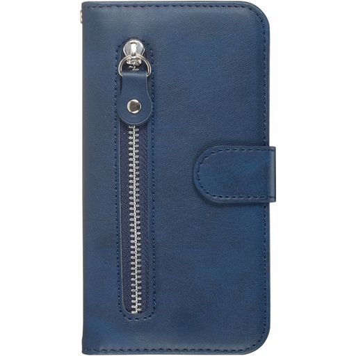 Mobigear Zipper Housse Samsung Galaxy S20 Etui Porte-Monnaie - Bleu