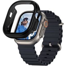 PanzerGlass Snappie Apple Watch Ultra - 49 mm Verre trempé Protection integrale - Noir