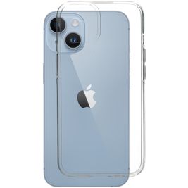 Mobiparts Classic Coque Transparente iPhone 14 Coque arrière en TPU Souple - Transparent