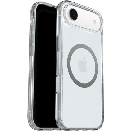 OtterBox Symmetry+ Transparent iPhone Air MagSafe Plastique rigide Coque arrière Antichoc - Transparent