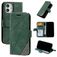 Mobigear Rhombus Housse iPhone 12 Mini Etui Porte-Monnaie - Vert
