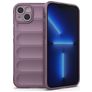 Mobigear Bumpy Coque iPhone 14 Plus Coque arrière en TPU Souple - Violet