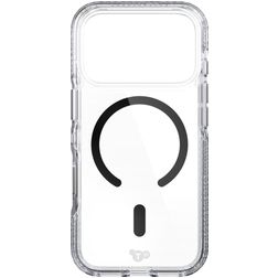Tech21 EvoCrystal Coque iPhone 18 Pro MagSafe Coque arrière Rigide - Transparent / Noir
