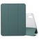 Mobigear Tri-Fold Gel Coque iPad 11 (2025) Etui en TPU,Similicuir + Porte-crayon - Vert