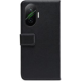 Mobilize Classic Gelly Wallet Housse POCO F7 Etui Porte-Monnaie - Noir