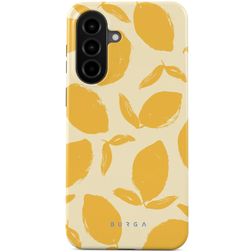 Burga Tough Coque Samsung Galaxy A57 Coque arrière Rigide Anti-Chocs - Lemon Tart