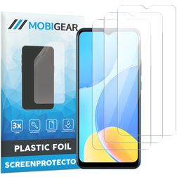 Mobigear OPPO A15 Protection d'écran Film - Compatible Coque (Lot de 3)