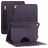 Mobigear Magnetic Folio Coque iPad Air 2 (2014) Etui + Porte-crayon - Violet