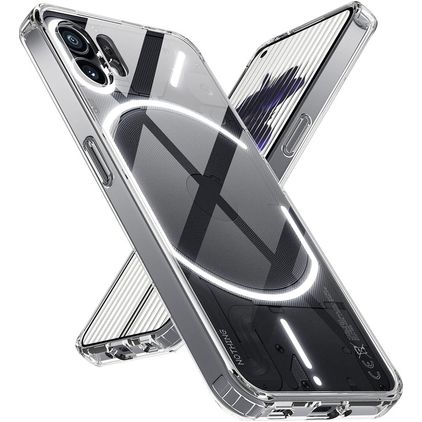 Mobigear Crystal Coque Transparente Nothing Phone (2) Coque arrière Rigide - Transparent