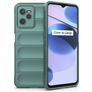 Mobigear Bumpy Coque Realme C35 Coque arrière en TPU Souple - Vert
