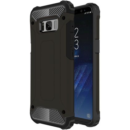 Mobigear Outdoor Coque Samsung Galaxy S8 Coque arrière Rigide Anti-Chocs - Noir