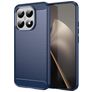Mobigear Brushed Slim Coque Xiaomi 15T Coque arrière en TPU Souple - Bleu