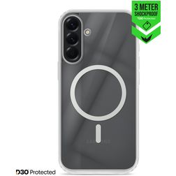 Striker X-Core Xtreme Impact Coque Transparente Samsung Galaxy A56 MagSafe Coque arrière Rigide Anti-Chocs - Transparent