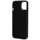 Mobiparts Coque iPhone 14 Coque arrière en Silicone - Noir