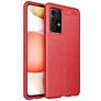 Mobigear Luxury Coque Samsung Galaxy A72 Coque arrière en TPU Souple - Rouge