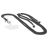 Mobiparts Phonecord - Cordon de téléphone universel ajustable - Urban Grey