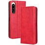 Mobigear Sensation Housse Sony Xperia 5 IV Etui Porte-Monnaie - Rouge