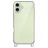 Mobigear Bungy Coque iPhone 16 Plus Coque arrière Rigide - Argent