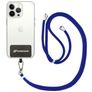 Mobigear Lanyard - Cordon de téléphone universel ajustable - Bleu Marin