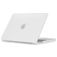 Mobigear Matte MacBook Air 13 pouces (2022-2026) Coque rigide pour MacBook - Transparent - Modèle A2681 / A3113 / A3240 / A3449