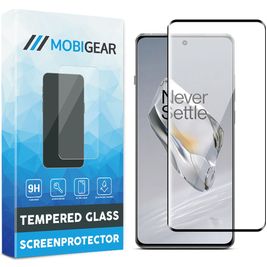 Mobigear Premium OnePlus 12 Verre trempé Protection d'écran - Compatible Coque - Noir
