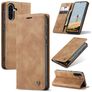 CaseMe 013 Housse Samsung Galaxy A56 Etui Porte-Monnaie - Marron
