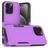 Mobigear Heavy Armor Coque iPhone 16 Pro Max Coque arrière Rigide Anti-Chocs - Violet
