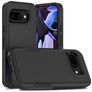 Mobigear Heavy Armor Coque Google Pixel 9a Coque arrière Rigide Anti-Chocs - Noir