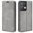 Mobigear Retro Slim OPPO Reno 8 Pro 5G Étui Portefeuille - Gris
