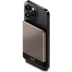 Cygnett MagSlim - Batterie externe Simple USB-C 5.000 mAh 15W - Champagne