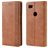 Mobigear Sensation Google Pixel 3a Étui Portefeuille - Cognac