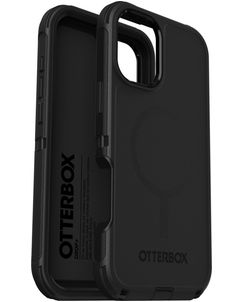 Otterbox Defender Coque iPhone 16 Plus MagSafe Coque arrière Rigide Anti-Chocs - Noir