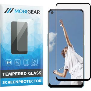 Mobigear Premium OPPO A52 Verre trempé Protection d'écran - Compatible Coque - Noir