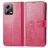 Mobigear Clover POCO X5 Étui Portefeuille - Magenta