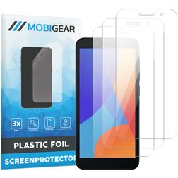 Mobigear Alcatel 1 Protection d'écran Film - Compatible Coque (Lot de 3)