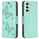 Mobigear Butterfly Housse Samsung Galaxy S23 FE Etui Porte-Monnaie - Vert