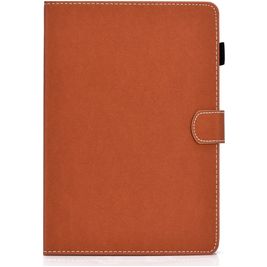 Mobigear Folio Coque Samsung Galaxy Tab S6 Lite Etui + Porte-crayon - Marron