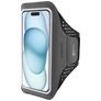 Mobiparts Comfort Fit Brassard Téléphone iPhone 15 Brassard Coque de Sport en Neoprène - Noir