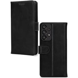 Mobilize Premium Gelly Wallet Housse Samsung Galaxy A53 Etui Porte-Monnaie - Noir