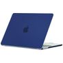 Mobigear Matte MacBook Air 15 Pouces (2023-2026) Coque - Bleu Marin - Model A2941 / A3114 / A3241 / A3448