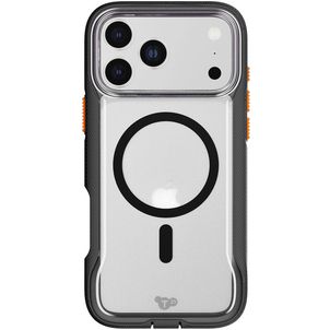 Tech21 EvoPro Coque Transparente iPhone 17 Pro Max MagSafe Coque arrière Rigide Anti-Chocs - Transparent