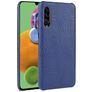 Mobigear Croco Coque Samsung Galaxy A90 Coque arrière Rigide - Bleu