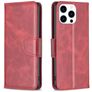 Mobigear Excellent Housse iPhone 16 Pro Max Etui Porte-Monnaie - Rouge